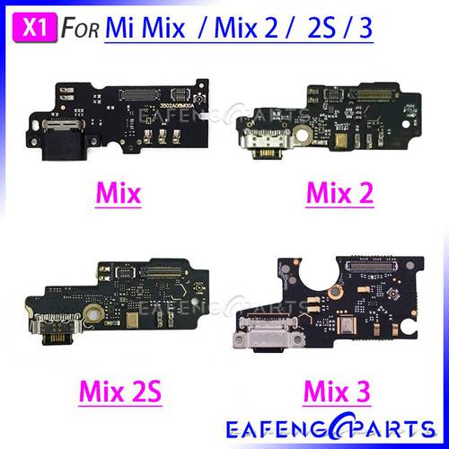 Repair Parts PCB Board Ribbon Flex for Xiaomi Mi Mix 2S 3 Mix2S Mix3 USB Charger Port Flex Cable Charging Dock Connector