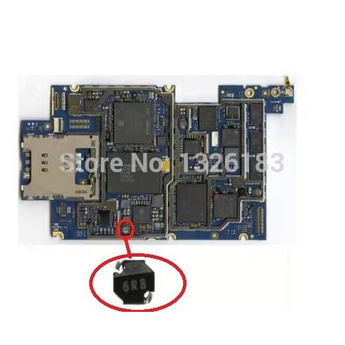50PCS/LOT, For iPhone 3GS Backlight Back light coil 6R8 inductor coil dim screen solution free ship