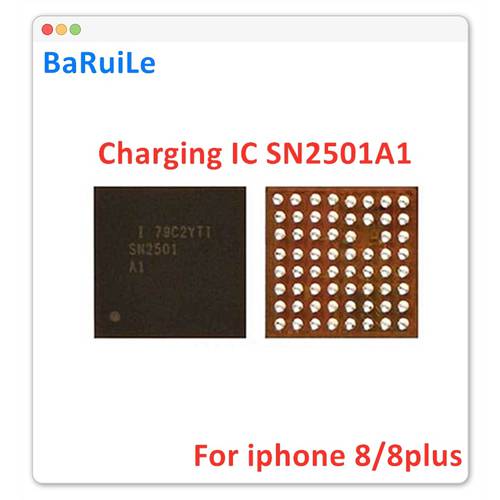 BaRuiLe 10pcs U3300 SN2501 For iphone 8 plus X Charging / USB Charger TIGRIS2 SN2501A1 IC Chip Parts
