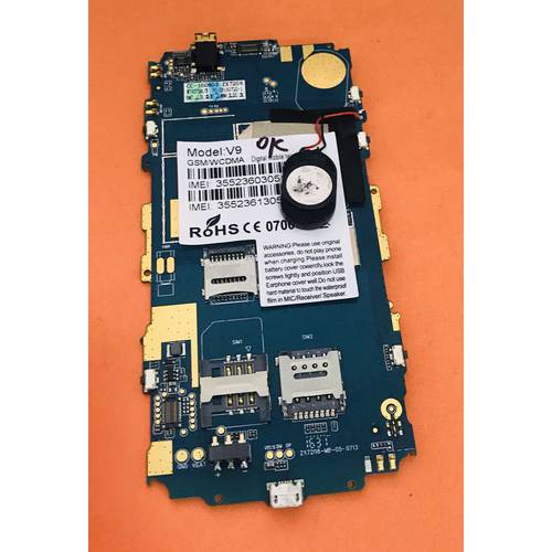 Original mainboard 512M RAM+4G ROM Motherboard for Discovery V9 IP68 MTK6572 Dual Core 4.5