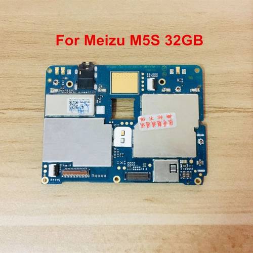 Mobile Electronic Panel Mainboard Motherboard Unlocked With Chips Circuits Flex Cable For 5S M5S 32GB