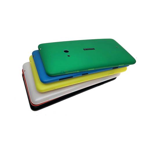 New Battery Back Cover Housing Case For Nokia Asha 620 625 630 For Microsof lumia With Power Volume Buttons Repair parts