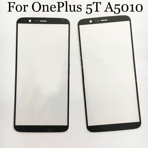 For OnePlus 5T 5 T A5010 TouchScreen Digitizer OnePlus5T Touch Screen Glass panel Without Flex Cable For One plus 5T touch panel
