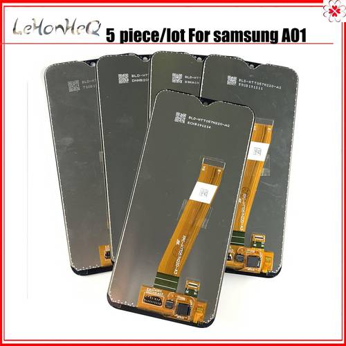 5 Piece/lot A01 LCD For Samsung Galaxy A01 A015 LCD A015F A015G A015DS Display Touch Screen Replacement Digitizer Assembly