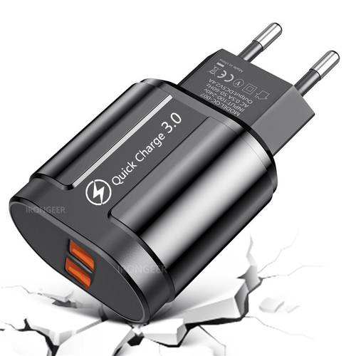 USB Charger Universal Quick Charge 3.0 4.0 fast charging wall charger adapter for iphone samsung huawei mobile phone tablet 3A