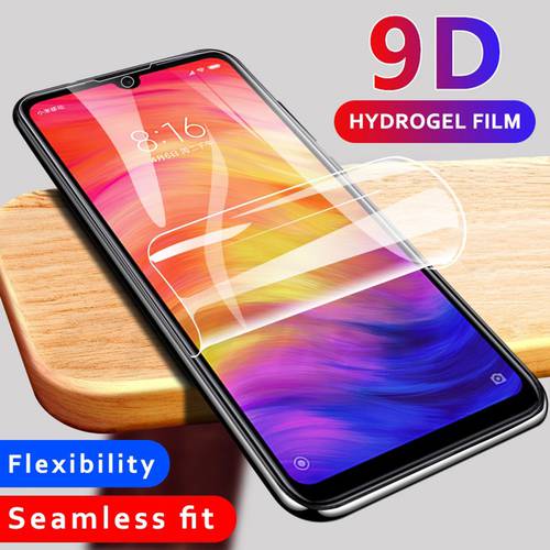 500D Protective Screen Protector Hydrogel Film for Xiaomi Redmi Note 7 6 5 Pro 5A Prime 9H Screen Protector on Note 4X 4 3 2