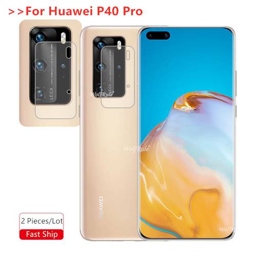 2PCS Lens Camera Tempered Glass For Huawei P40 Pro Camera Glass For Huawei P40 Pro Film HD Lens Glass For Huawei P40 Pro ELS-N04