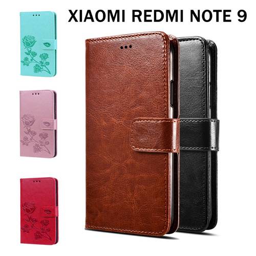 Flip Case For Xiaomi Redmi Note 9 Cover PU Leather Coque чехол On Redmi Note 9 Wallet Phone Funda Bag Capa Cases 6.53 Inch