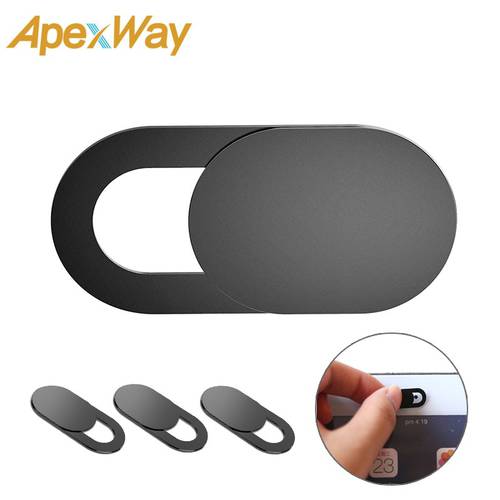 Apexway camcover WebCam Cover Shutter Magnet Slider For iPhone Web Laptop PC For iPad Tablet Camera Mobile Phone Privacy Sticker