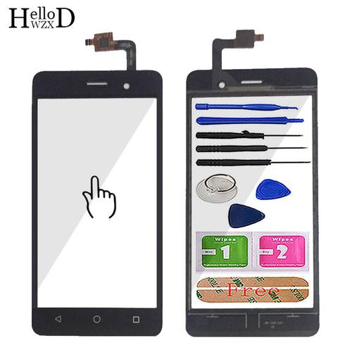 5.0&39&39 Mobile Touch Screen For Wiko Lenny 3 Touch Screen Glass Digitizer Panel Touchscreen Front Glass Lens Sensor Tools Adhesive