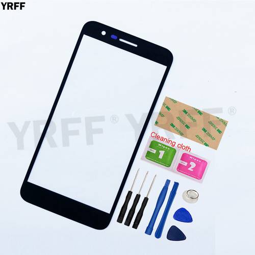 For LG K12 Plus Phone Touch Panel For LG K11 Plus Front Glass Panel (No touch Screen) Outer Glass Cover Panel Replacement
