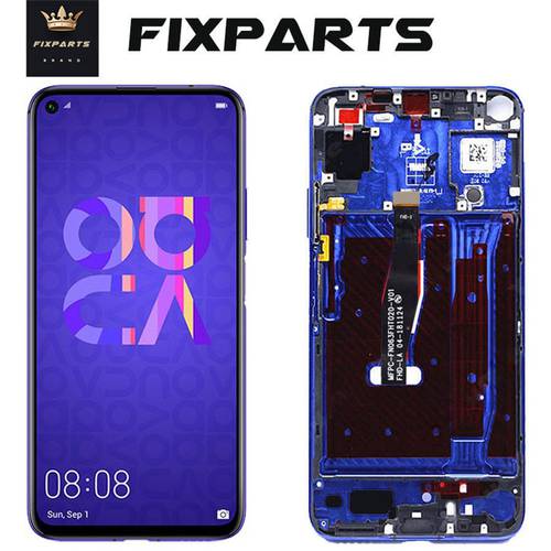 LCD Display For Huawei Nova 5T LCD Display Touch Screen Digitizer With Frame For Honor 20 LCD YAL-L21 YAL-AL00 Display
