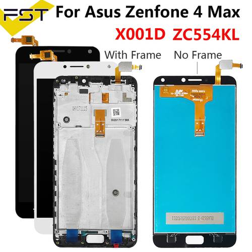 Original 5.5&39&39 For Asus Zenfone 4 Max ZC554KL LCD Touch Screen Digitizer Replacement For ZenFone 4 Max LCD ZC554KL X001D Display