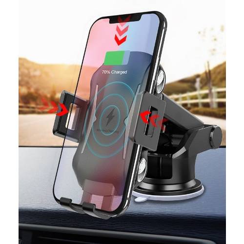 for Galaxy Note 20 5G Qi Fast Charging Pad For Samsung Galaxy Note 20 Ultra Wireless Charger Car Phone Holder Stand