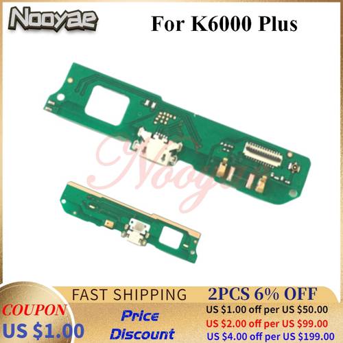 For Oukitel k6000 Plus USB Dock Charging Port Charger Plug Connect Flex Cable Microphone MIC Connector Board