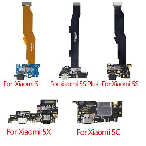 1pcs USB Charging Jack Plug Socket Connector Charge Dock Port Flex Cable For Xiaomi Mi 5 5S Plus 5X Mi 5 5S Plus