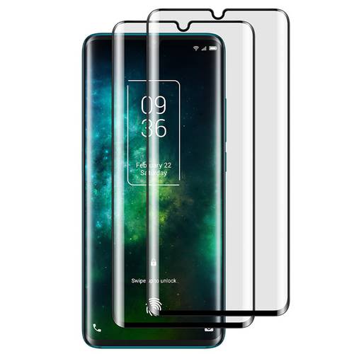 Full Cover Tempered Glass for TCL 10 PRO Screen Protector Curved 3D Full Cover Film Phone Protective for TCL 10 L Phone Flim