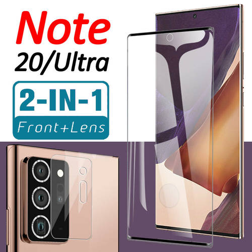 2in1 Tempered Glass Screen Protector & Camera Lens Protective Film For Samsung Galaxy Note 20 / 20 Ultra Anti Scrach Protectors