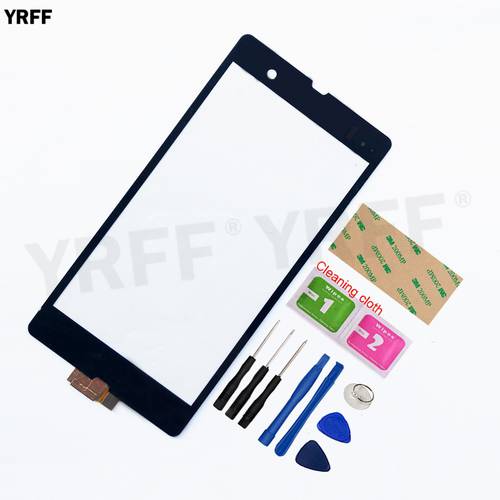 Touchscreen For Sony Xperia Z C6602 L36H C6603 Touch Screen Digitizer r Sensor Glass Panel Assembly Replacement