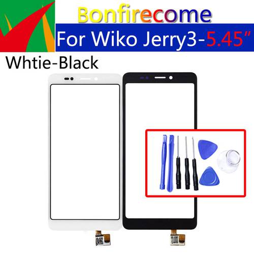 For Wiko Jerry 3 Touch Screen 5.45 inch Touch Panel Digitizer Sensor Replacement For Jerry3 LCD Touch Glass Lens