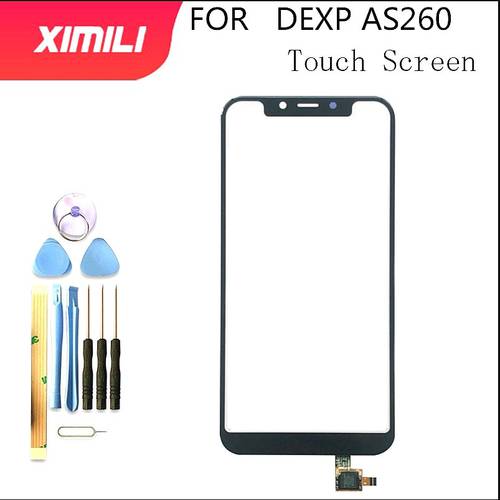 5.8&39&39For DEXP AS260 Touch Screen Digitizer Sensor Touch Panel Assembly Replacement For DEXP AS260 Phone With Tools