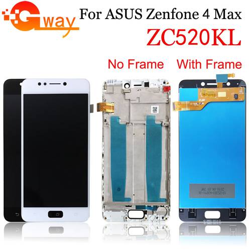 For Asus Zenfone 4 Max ZC520KL LCD Screen 100% Tested LCD Display+Touch panel Digitizer Replacement For Asus X00HD LCD ZC520KL