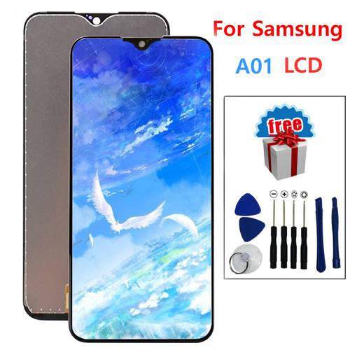 5.7&39&39Original LCD Display For Samsung A01 LCD Touch Screen Digitizer Assembly Replacement For SM-A01 A015F/D Display Screen