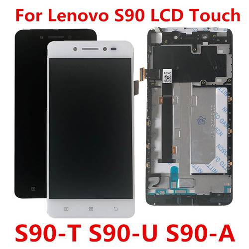 For Lenovo S90 LCD Display Touch Screen Digitizer Assembly With Frame S90-T S90-U S90-A Original Replacement Parts