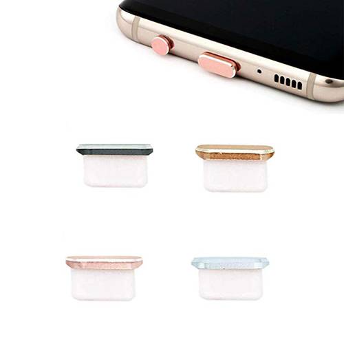 Charger Port Type-C Dust Plug Type C Cable Interface Protector for xiaomi mi5 mi6 one plus 2 huawei P9 P10 type-C Mobile phones
