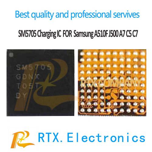 SM5705 Charging IC For Samsungs Galaxys A510F J500F C5 C7 A7 2016 a5100 A8000 A5 2016 USB Charger Power Supply Control Chip