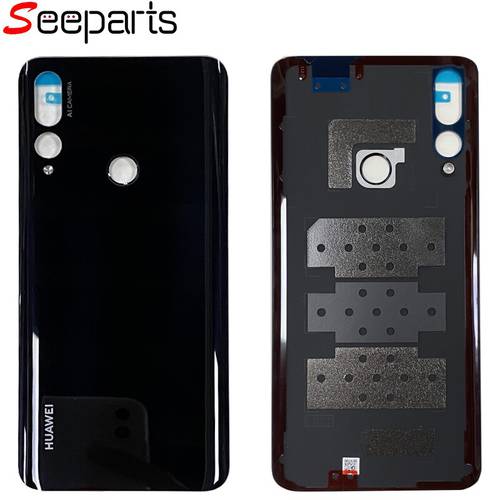 For huawei honor 9x Pro Battery Cover Glass Rear Door Case Housing 9x battery cover For honor 9x Back battery Cover
