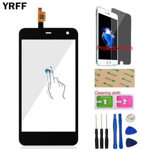 Touch Screen For ZTE Blade A465 A475 L4 Pro Touch Len Sensor Front Glass Digitizer Panel 5&39&39 Tools Protector Film