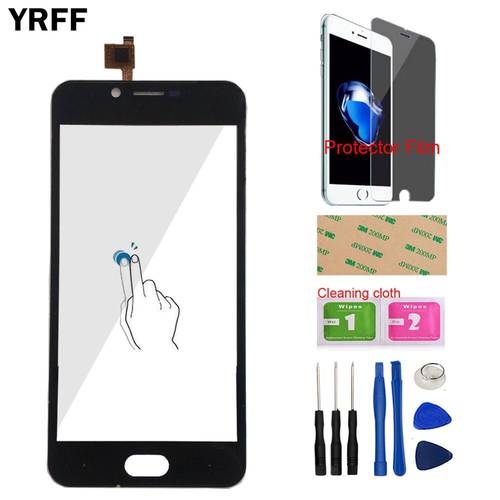 5.0&39&39 Touch Screen Panel For Doogee Shoot 2 Touch Screen Panel Sensor Digitizer Outer Glass Tools Free Protector Film
