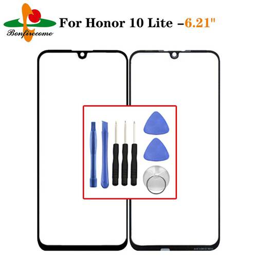 Replacement For Huawei Honor 10 Lite HRY-LX2 HRY-LX1MEB HRY-AL00a Front LCD Glass Lens touch screen Panel Outer Glass Panel