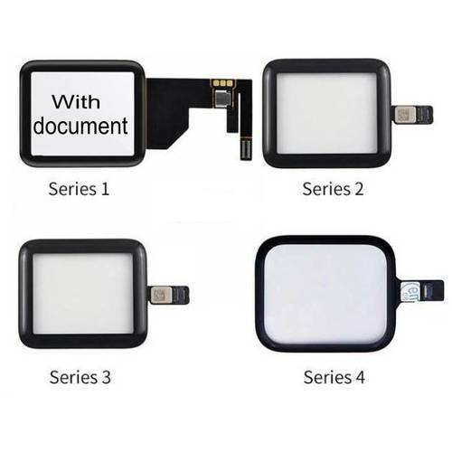 1pcs For Watch Series 1 2 3 4 5 6 SE 38mm 42mm 40mm 44mm Digitizer Glass Lens Panel Touch Screen Replacement