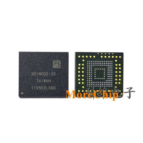 SDIN5D2-2G eMMC BGA153 NAND Flash IC 2GB Memory Store Chip Soldered Ball 3pcs/lot