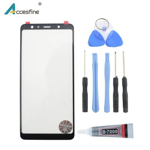 Replacement kit For Samsung Galaxy A6 A7 A8 A9 2018 Plus A9s LCD Panel Touch Screen Outer Glass Lens Repair Tools+3ml B7000
