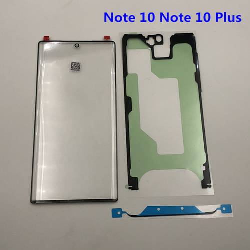 Replacement External Glass for Samsung Galaxy Note 10 N970 Note 10 plus N975 LCD Display Touch Screen Front Glass External Lens