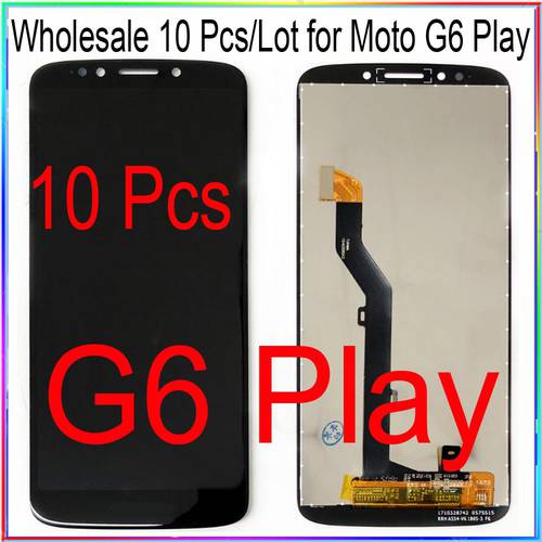 WholeSale 10 Pieces/lot for Moto G6 Play LCD Screen Display with Touch Digitizer Assembly XT1922