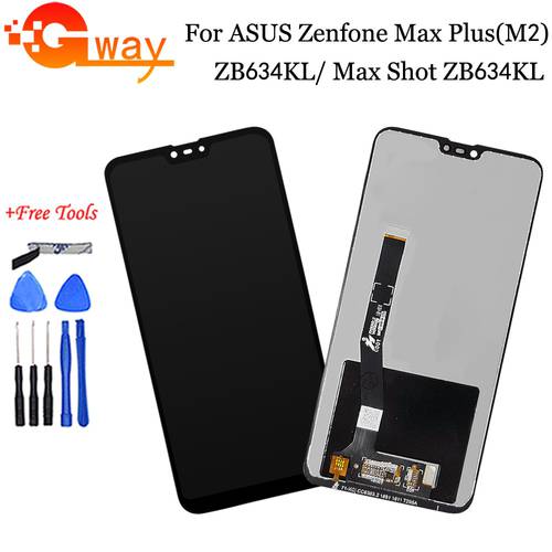 New 6.26&39&39 For ASUS Zenfone Max shot ZB634KL LCD Display Touch Screen Digitizer Assembly Replacement For ASUS ZB634KL LCD