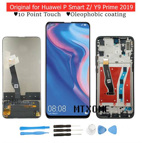 for Huawei P Smart Z/ Y9 Prime 2019 LCD Display Touch Screen Digitizer Assembly LCD Display TouchScreen Repair Parts