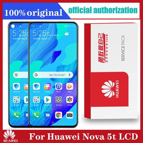 Original 6.26&39&39 Display Replacement For Huawei Nova 5T LCD Touch Screen Digitizer Assembly YAL-L21 L61A L61D L71A Display