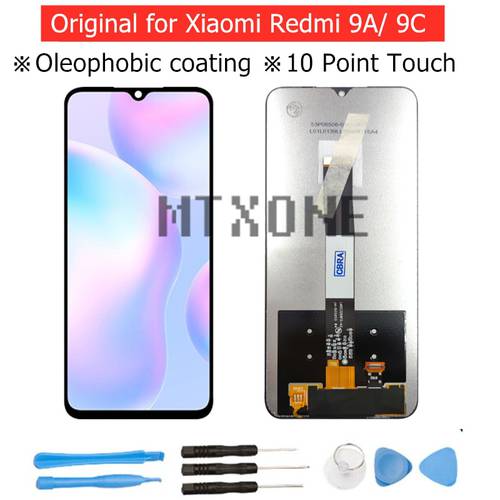 Original for Xiaomi Redmi 9A/ 9C LCD Display Touch Screen Digitizer Assembly LCD Display TouchScreen Repair Parts