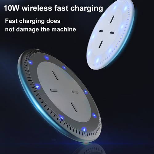 Qi Wireless Charger 10W Fast Wireless Charging Pad Induction Wirless Charger For iPhone 11 Pro X Xiaomi mi 10 Samsung s20