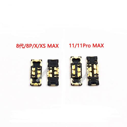 Battery FPC Connector Clip Plug On MotherBoard For iPhone 8 8 Plus X XR XS XS Max 11 11 Pro 11 Pro Max