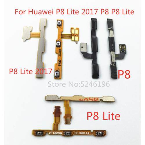 Applicable to For Huawei Honor P8 P8 Lite P8 Lite 2017 switch power on off key mute volume button ribbon Flex cable replacement