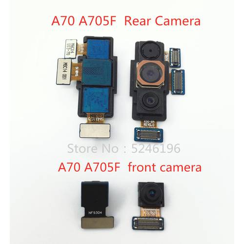 1pcs Back big Main Rear Camera front camera Module Flex Cable For Samsung Galaxy A70 A705 A705F Original Replace Part