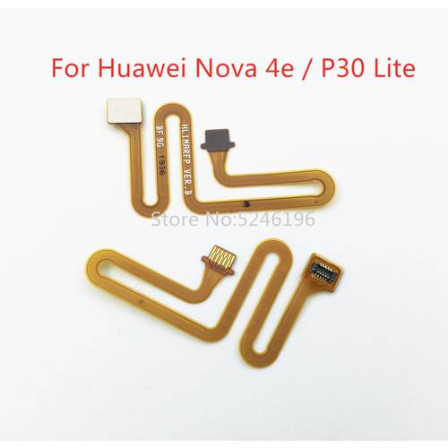 1pcs Apply to For Huawei Nova 4e/P30 Lite fingerprint scanner Connector Flex Cable Touch ID Sensor Flex Cable Replacement parts