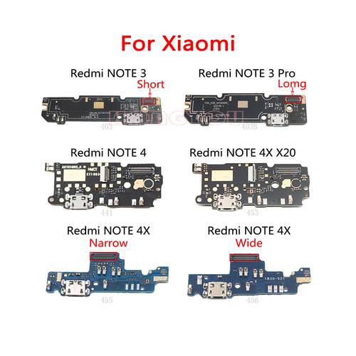 USB Charging Port Connector Charge Dock Socket Jack Plug Flex Cable For Xiaomi Redmi NOTE 4X X20 4 3 PRO