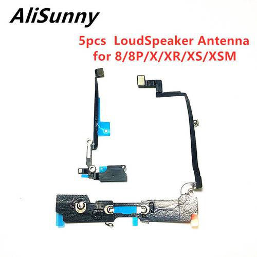 AliSunny 5pcs LoudSpeaker Antenna Flex Cable for iPhone 8 Plus X XS Max XR Wi-Fi Ringer Buzzer Connector Ribbon Parts